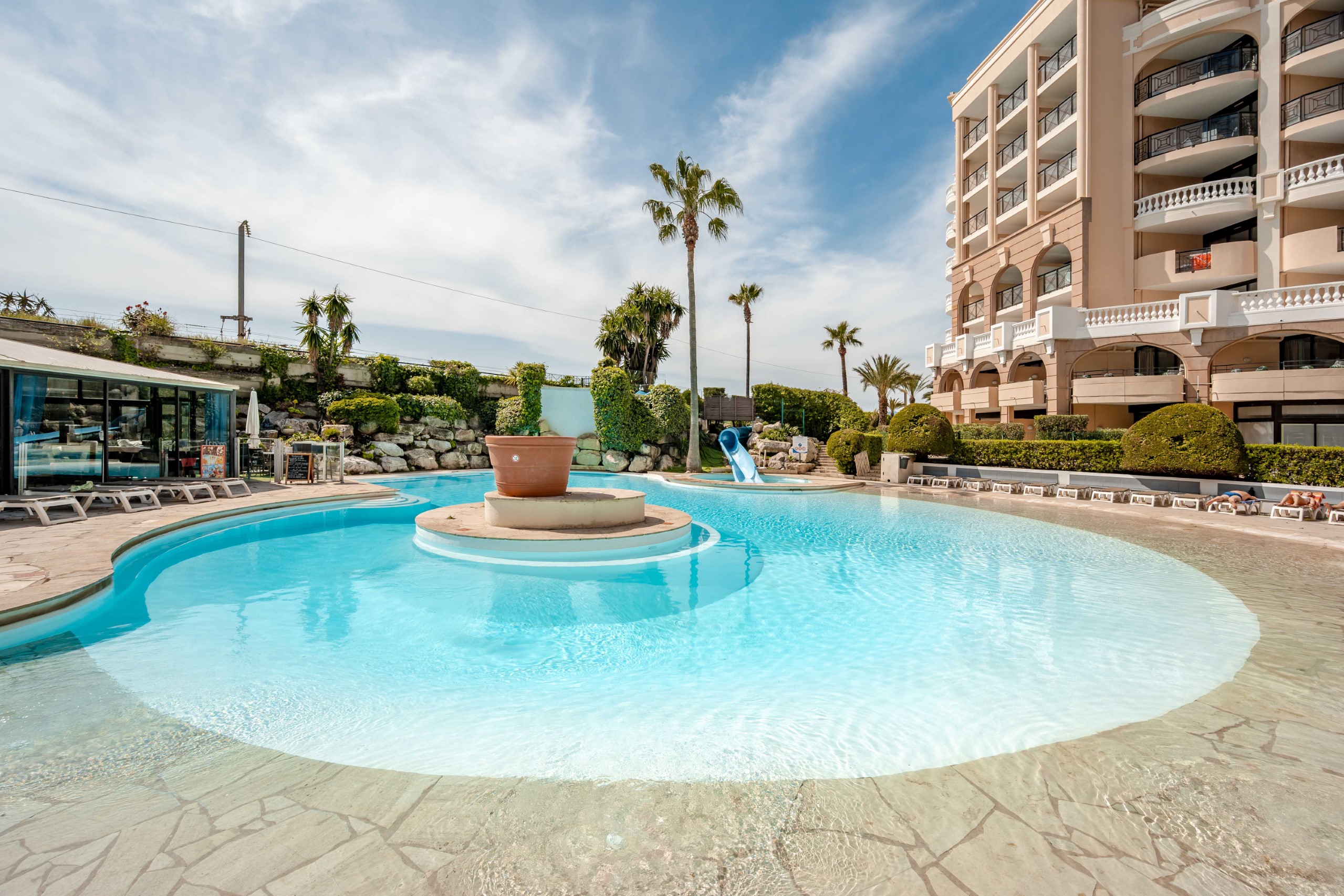 Cannes Verrerie S4p A/C Sea View