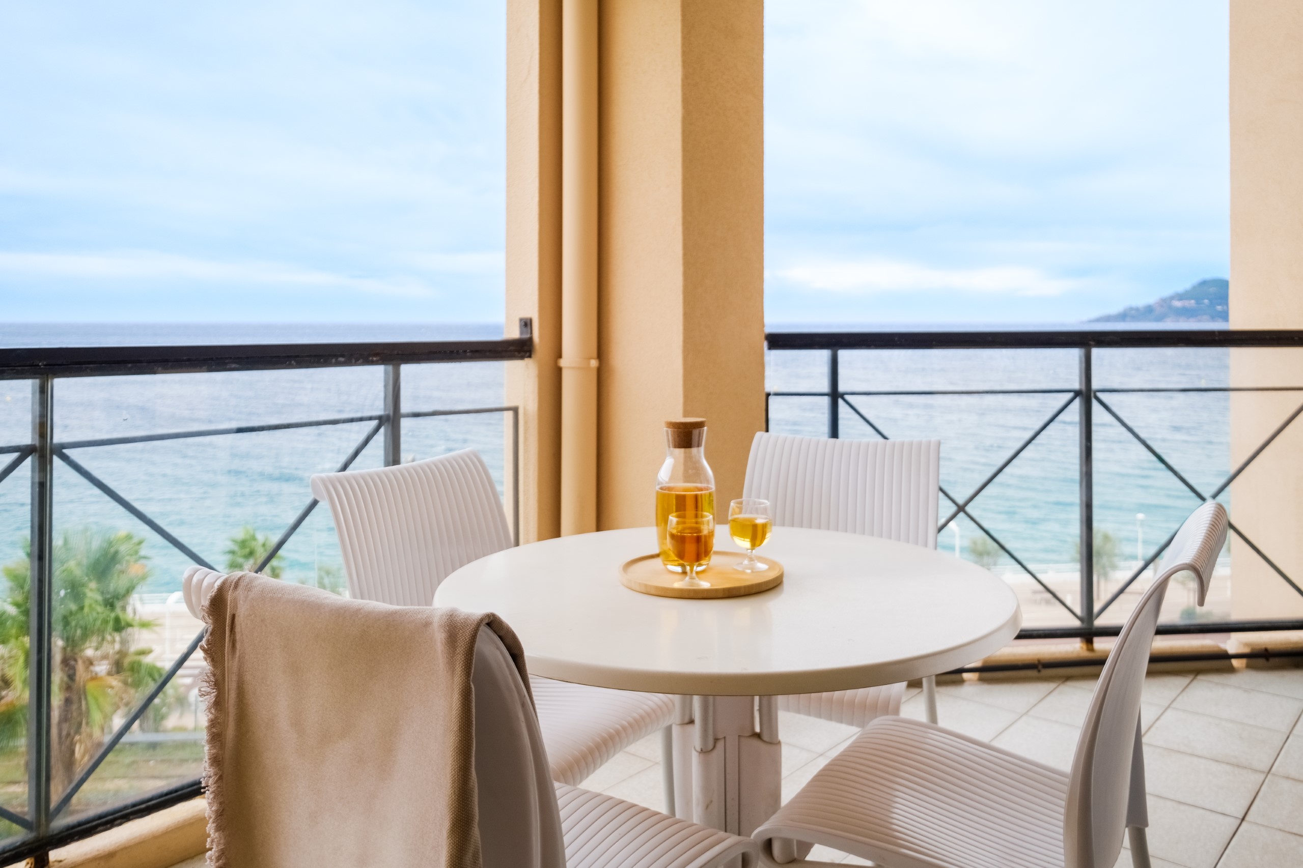 Cannes Verrerie S4p A/C Sea View