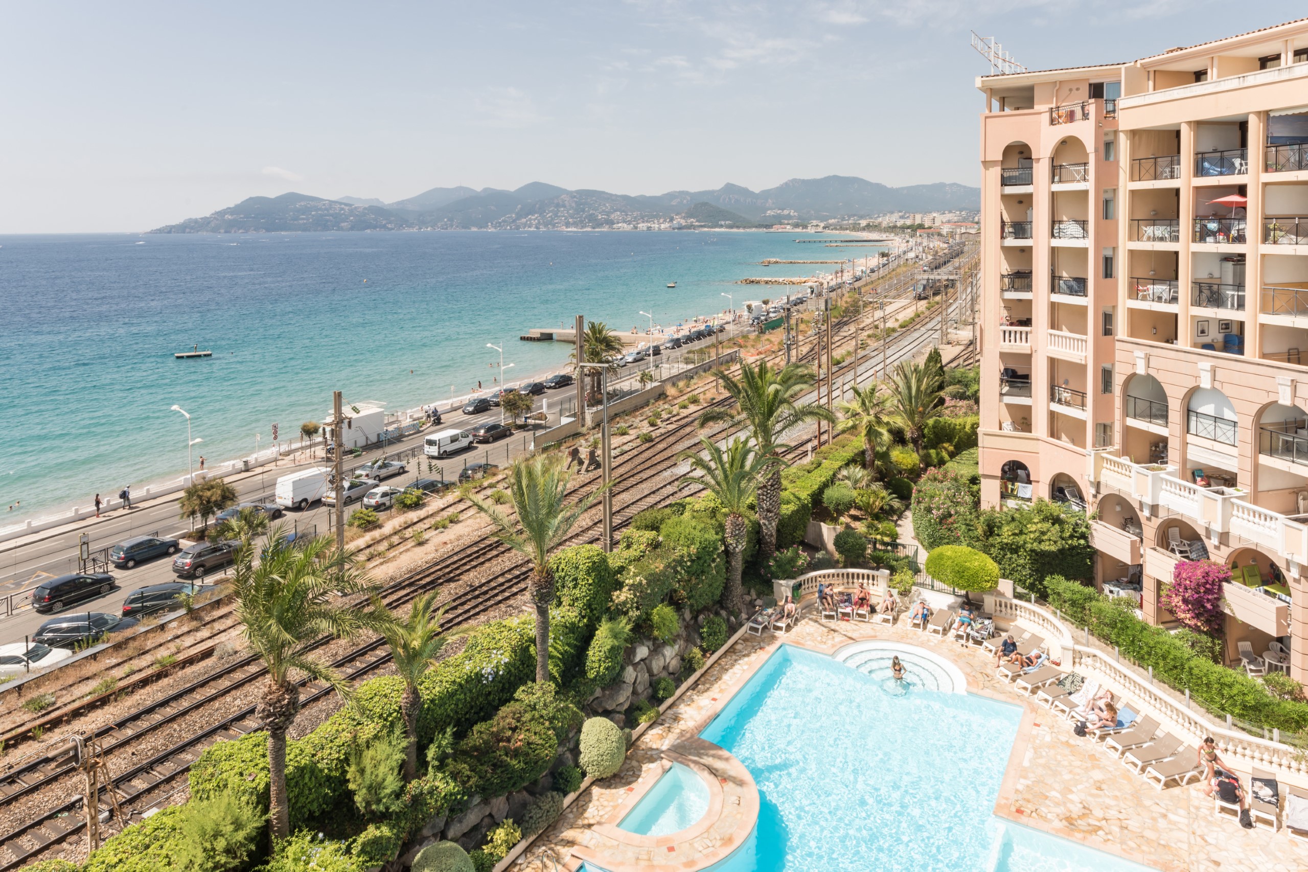 Cannes Verrerie S4p A/C Sea View