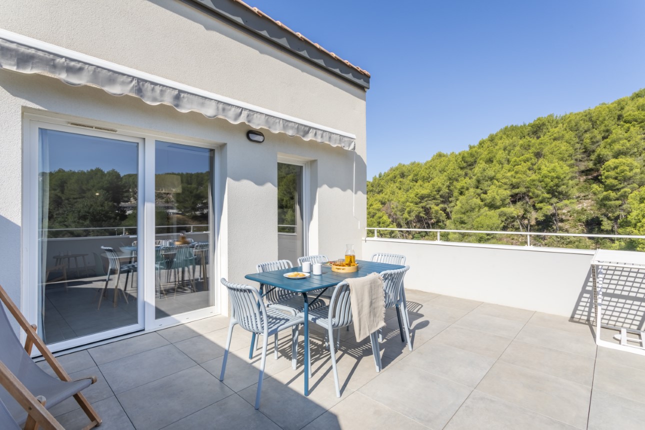 Cap Cassis Calanques 2p6p Duplex Terrace
