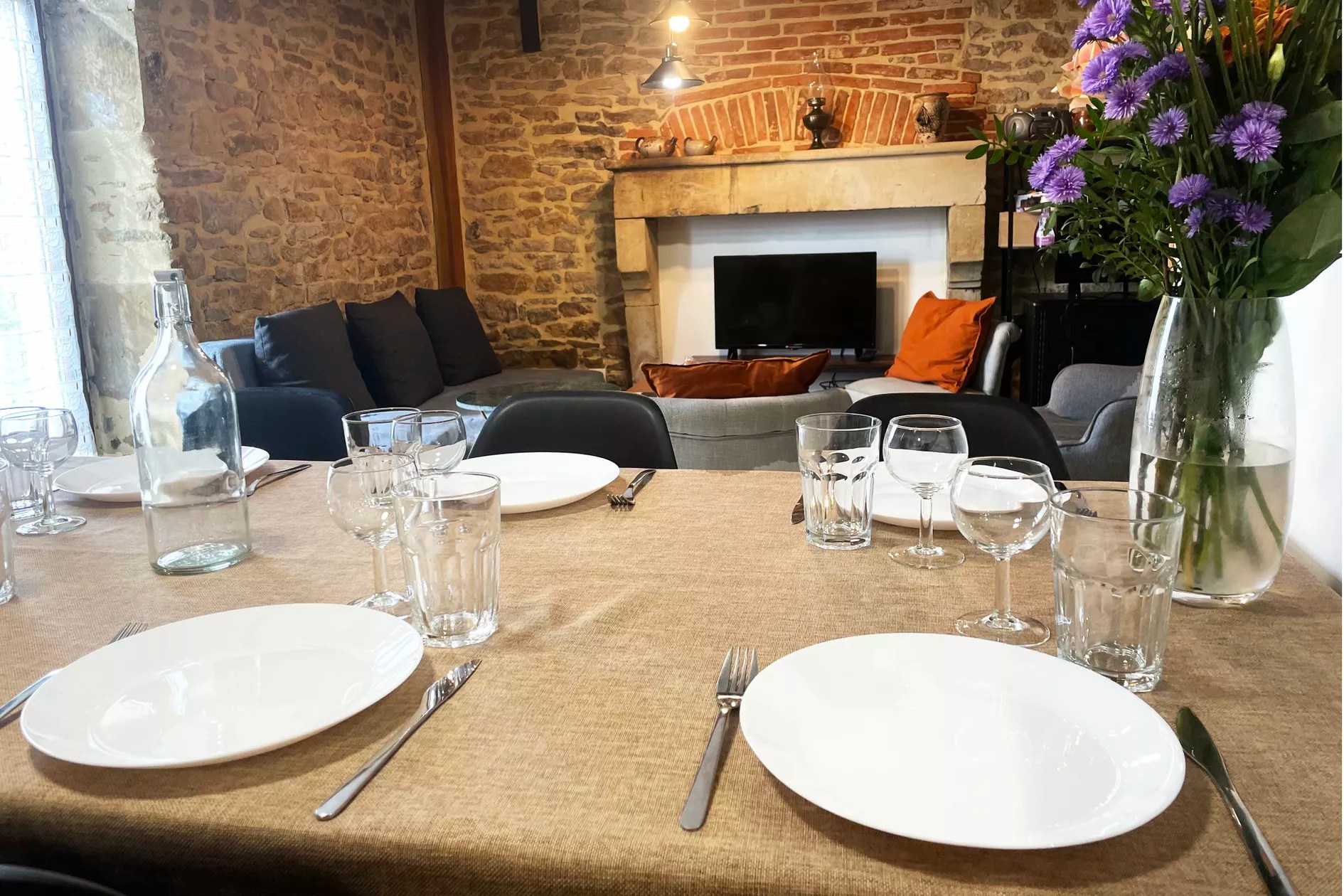 Les gites de La Croix Liaud - Aloe - Un gîte 6 personnes confortable