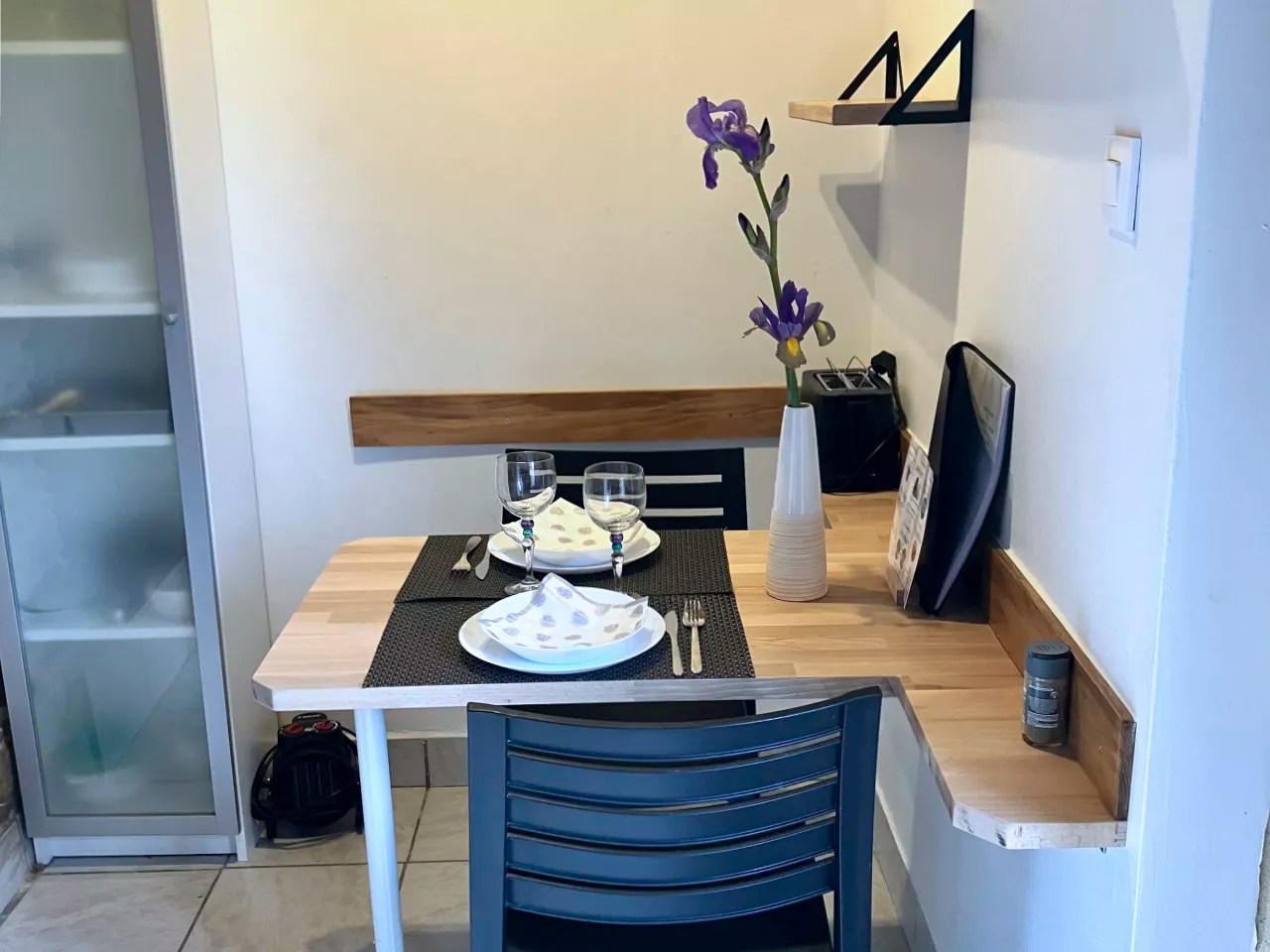 Les gites de La Croix Liaud - Agapanthes - Gîte 2 personnes en mode studio