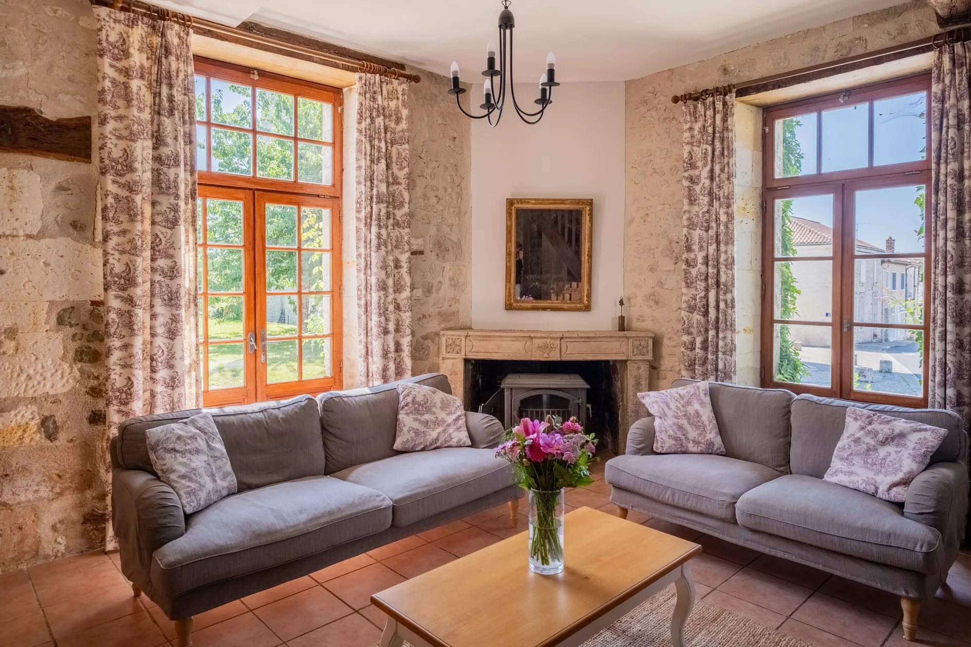 Chateau de Gurat - Le Coin Fleuri