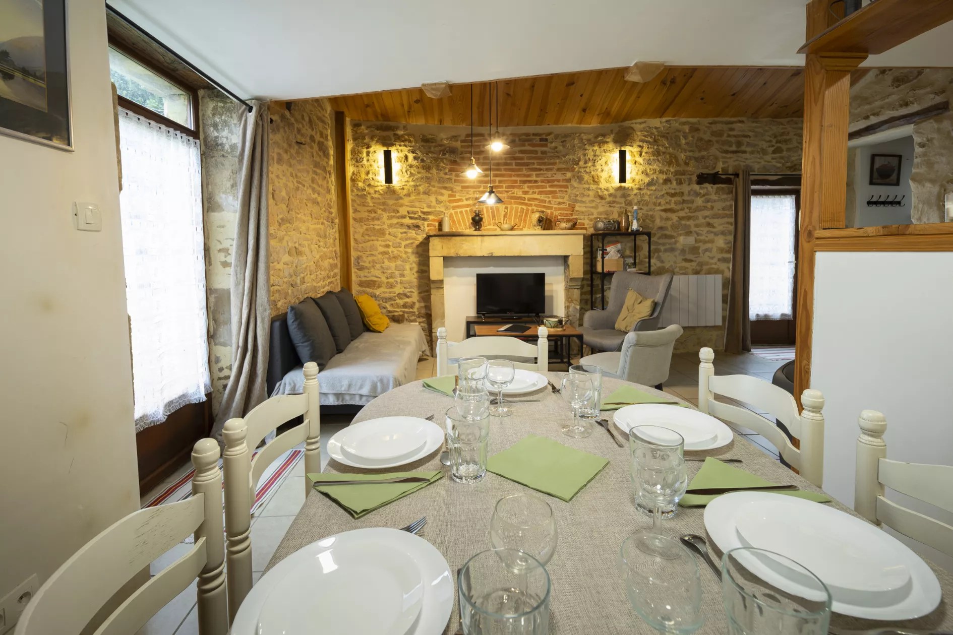 Les gites de La Croix Liaud - Trois gîtes pour 1 groupe