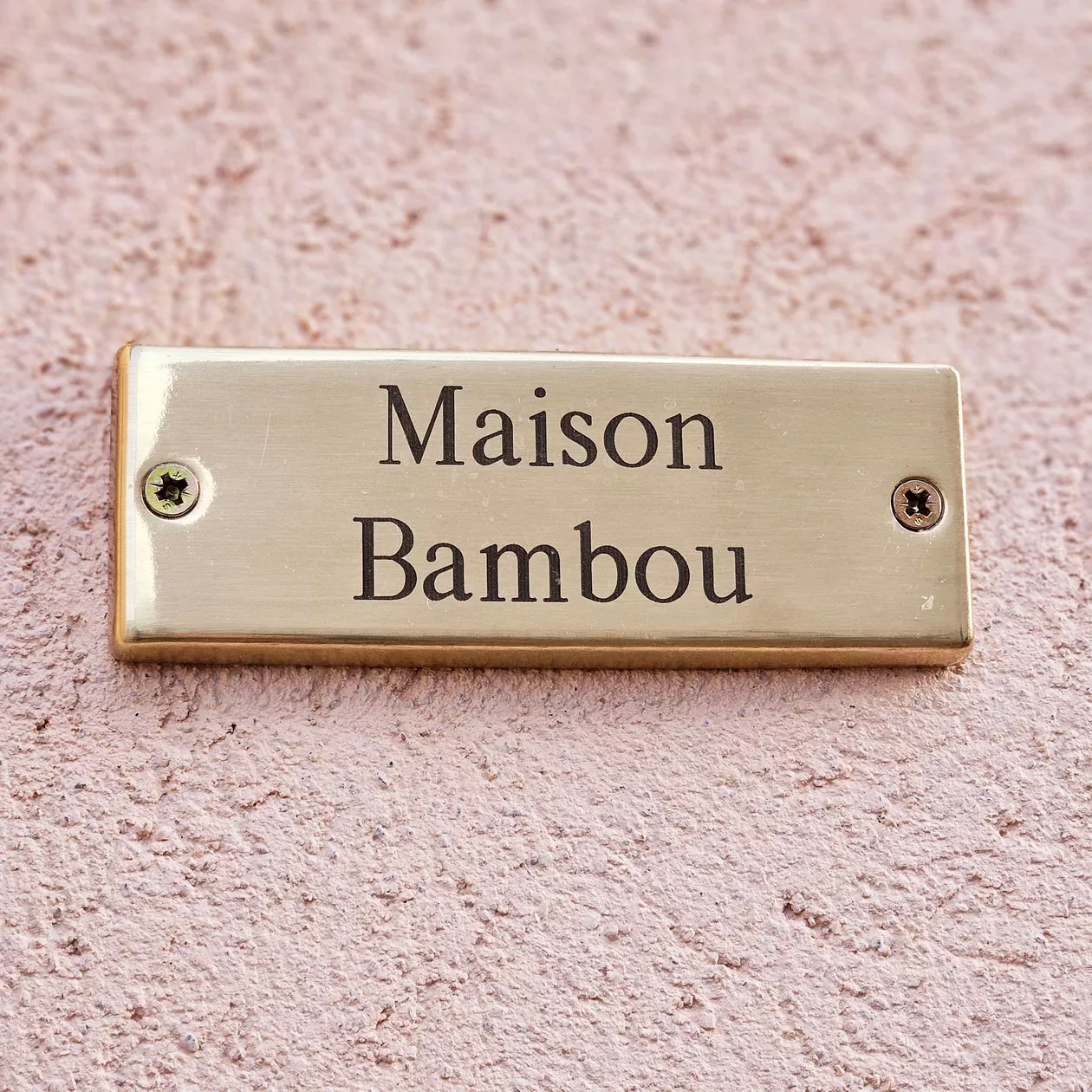 Maison Bambou