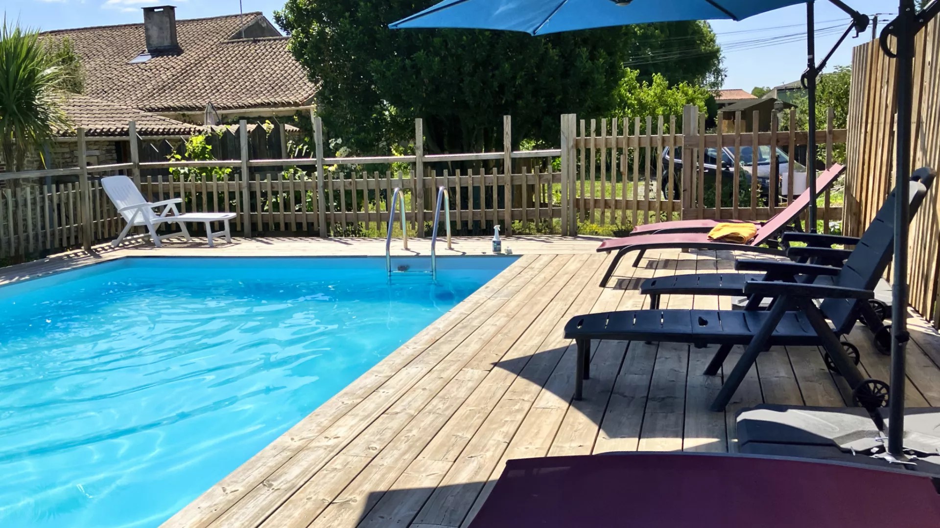 Les gites de La Croix Liaud - Agapanthes - Gîte 2 personnes en mode studio