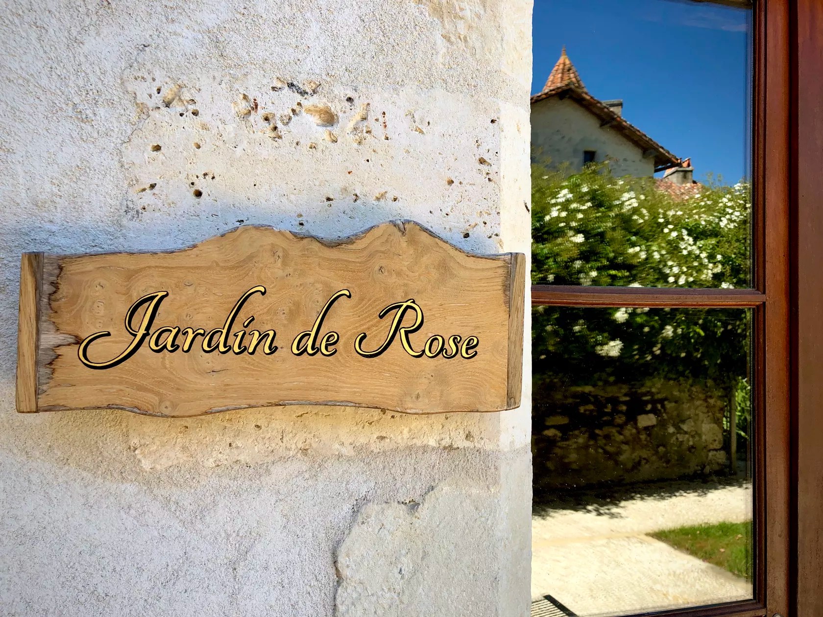 Chateau de Gurat - Jardin de Rose