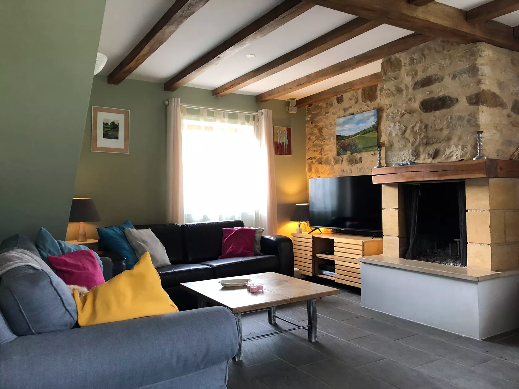 Chez Rose - Authentiek gîte-duo: ruim hoofdverblijf en charmante cottage