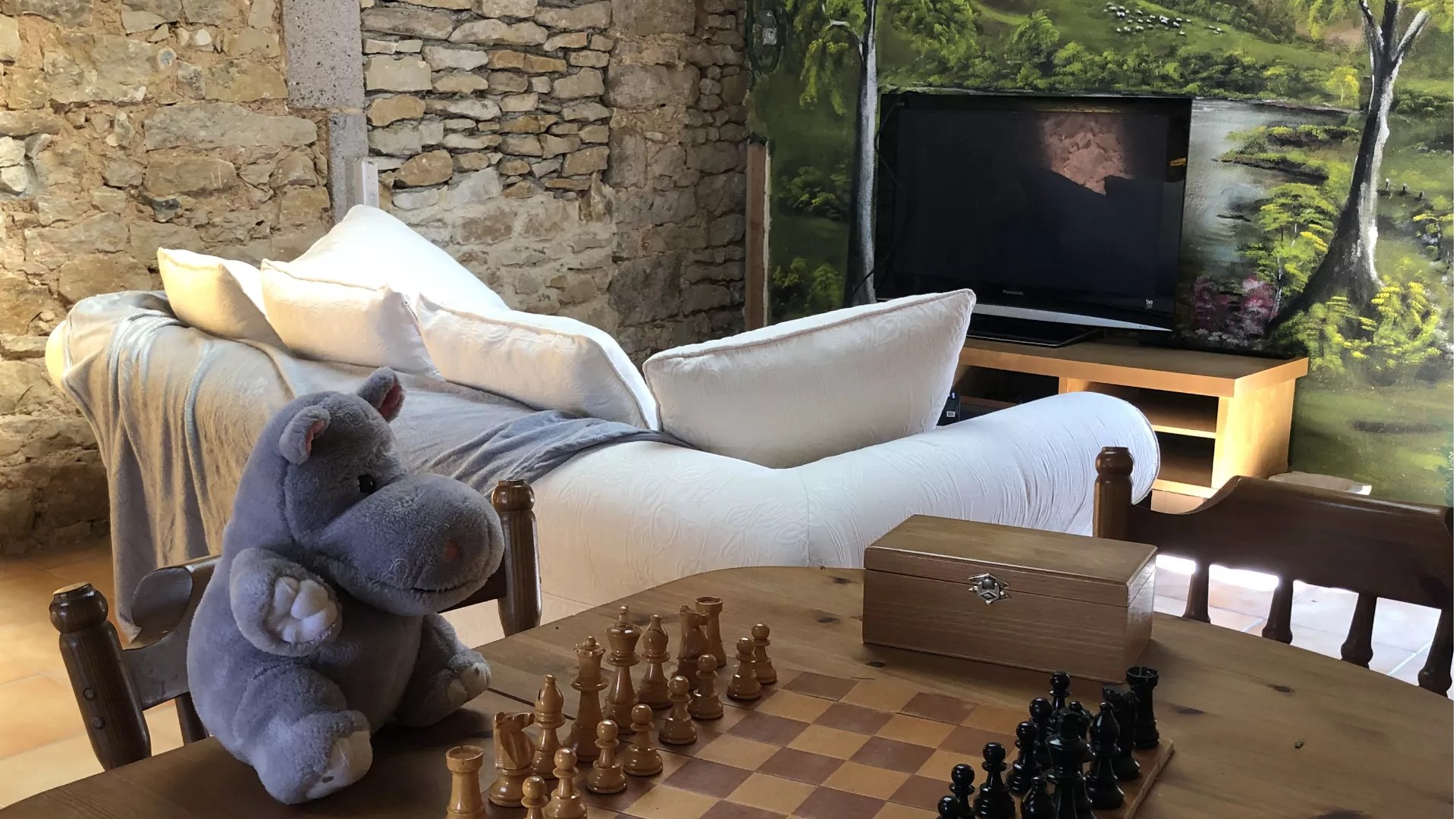 Les gites de La Croix Liaud - Agapanthes - Gîte 2 personnes en mode studio