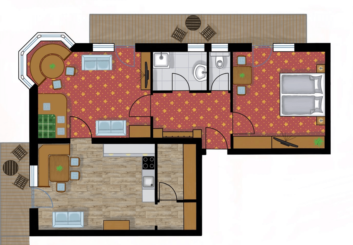 Appartementen zum Holzknecht