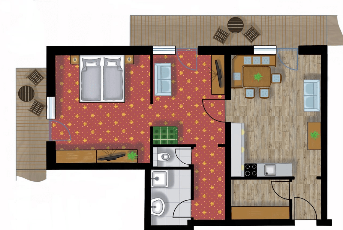 Appartementen zum Holzknecht