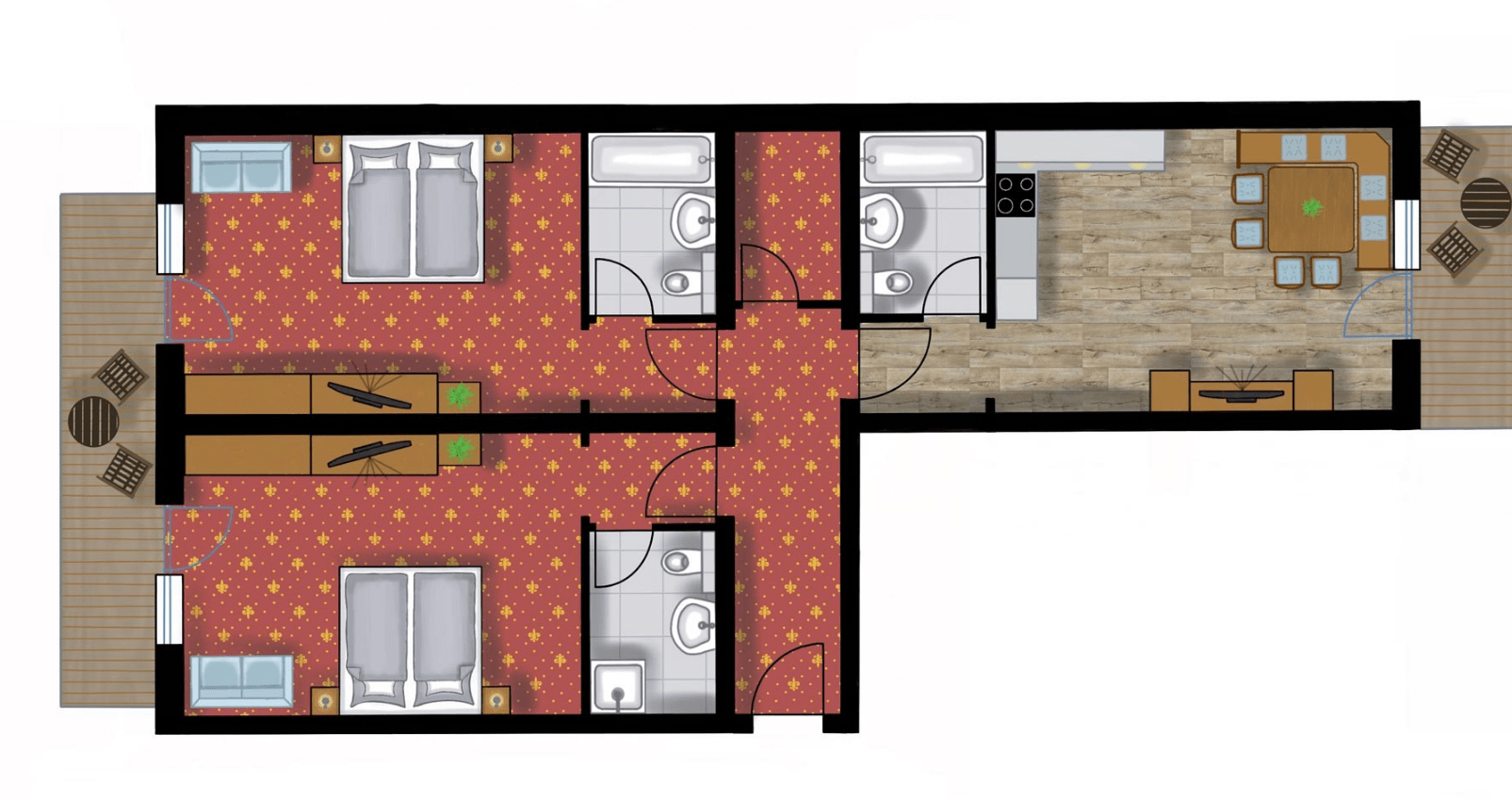 Appartementen zum Holzknecht