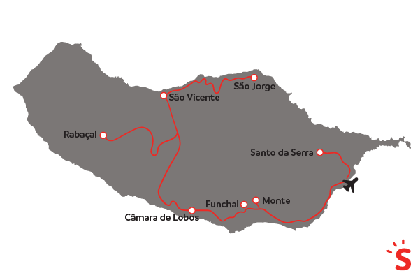 Fly & Drive Madeira - Valley & Coastal Drive - inclusief huurauto