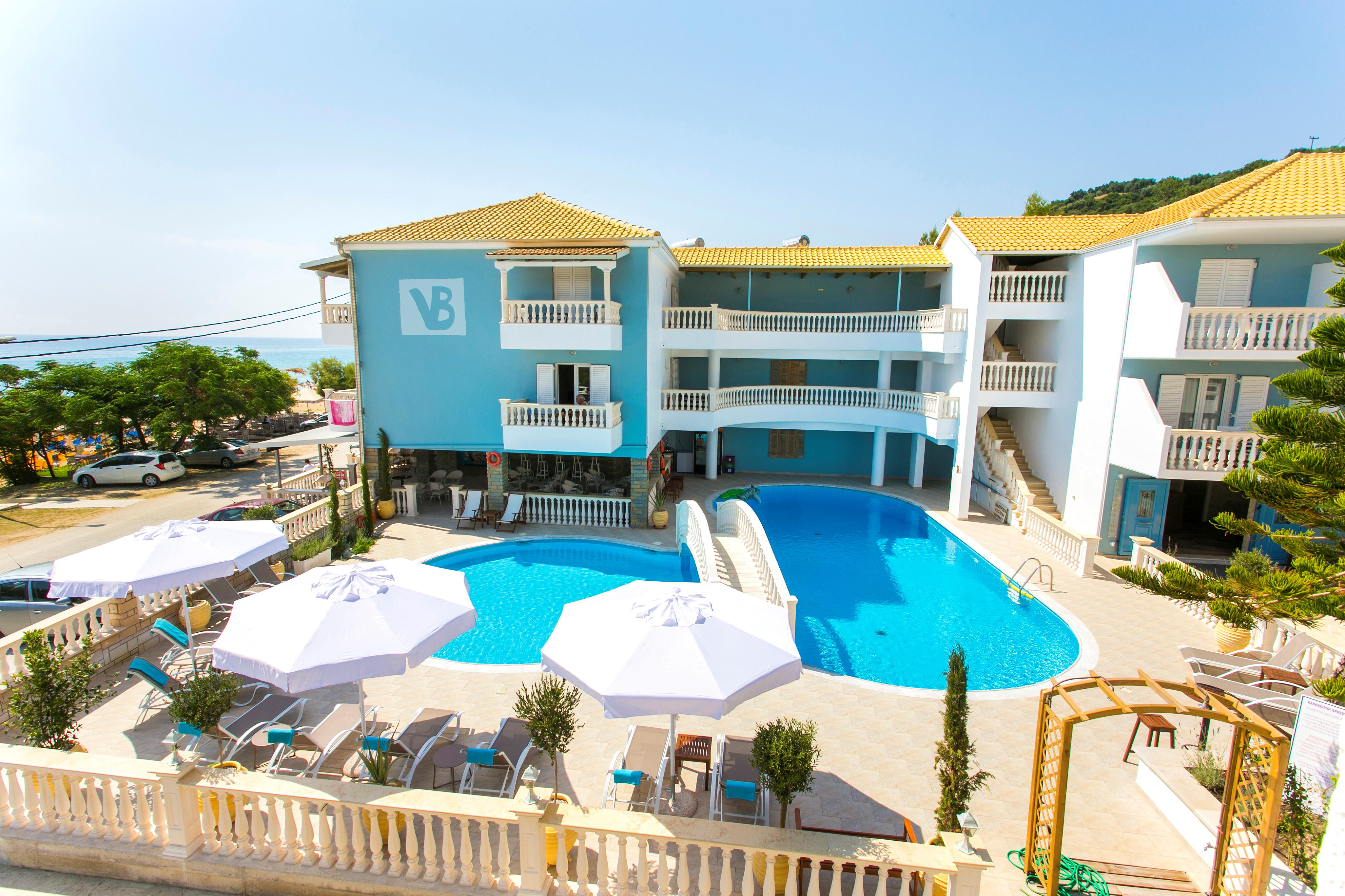 Appartementen Vrachos Beach