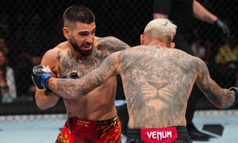 Ilia Topuria KO’s Charles Oliveira for vacant title at UFC 317 Ilia Topuria KO’s Charles Oliveira for vacant title at UFC 317