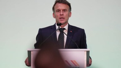 Macron faces backlash after interrupting Africa summit panel in Kenya Macron faces backlash after interrupting Africa summit panel in Kenya