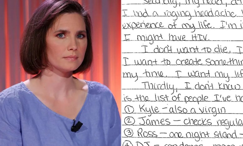 Amanda Knox Slams New Criticism After Intimate Diary Entry from Prison Resurfaces Online Amanda Knox Slams New Criticism After Intimate Diary Entry from Prison Resurfaces Online