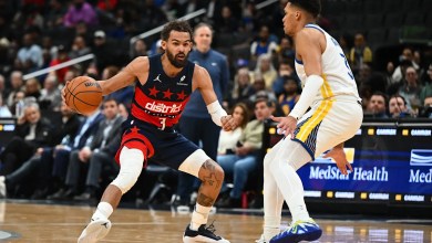 Wizards star Trae Young leaves game with Warriors early with quad injury Wizards star Trae Young leaves game with Warriors early with quad injury