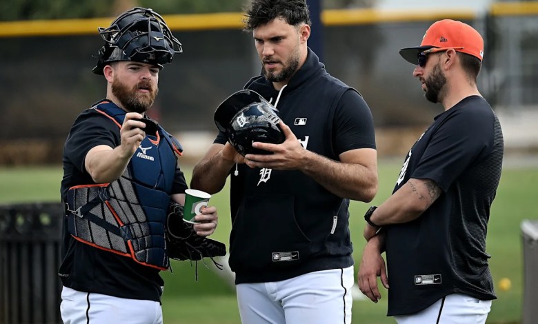 Tigers catcher Jake Rogers injured in freak mishap Tigers catcher Jake Rogers injured in freak mishap