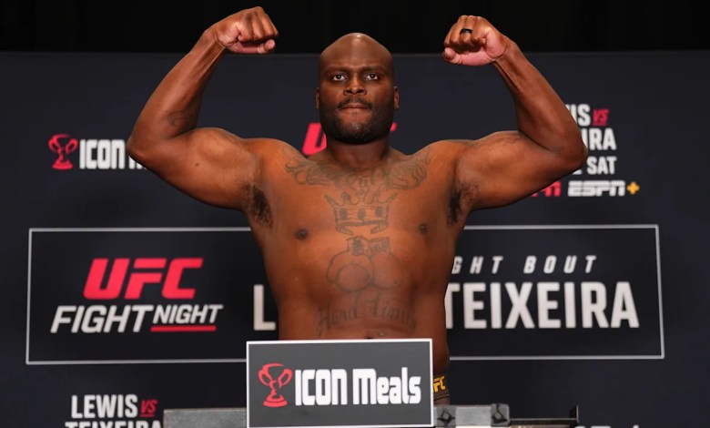 UFC Nashville: Derrick Lewis demolishes Tallison Teixeira in 35 seconds, rips off shorts, moons crowd UFC Nashville: Derrick Lewis demolishes Tallison Teixeira in 35 seconds, rips off shorts, moons crowd
