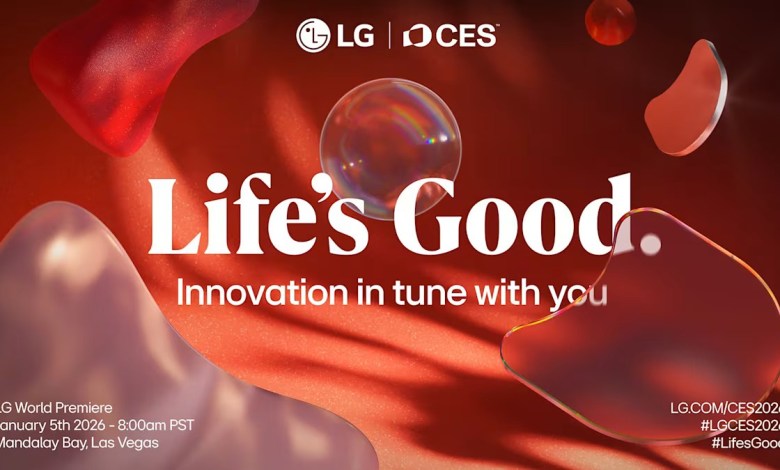 How to watch the LG CES 2026 press conference How to watch the LG CES 2026 press conference