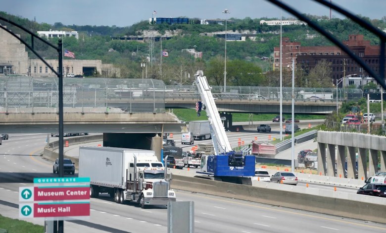 I-75 reopens ahead of schedule after Linn Street Bridge demolition I-75 reopens ahead of schedule after Linn Street Bridge demolition