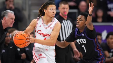 Top freshman Kingston Flemings scores 25, Emanuel Sharp has 23 as No. 10 Houston beats TCU 79-70 Top freshman Kingston Flemings scores 25, Emanuel Sharp has 23 as No. 10 Houston beats TCU 79-70