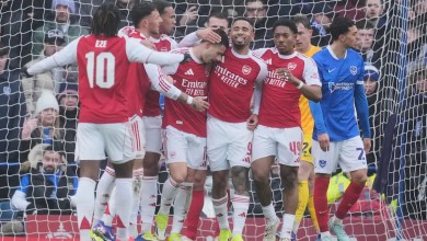 Arsenal routs Portsmouth 4-1 in the FA Cup as Gabriel Martinelli scores a hat trick Arsenal routs Portsmouth 4-1 in the FA Cup as Gabriel Martinelli scores a hat trick