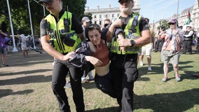 Hundreds Arrested At Protest in Defiance of Anti-Terror Law Hundreds Arrested At Protest in Defiance of Anti-Terror Law