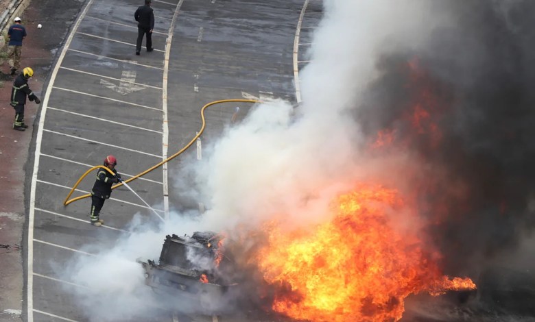 Mexico City propane tanker explosion death toll reaches 15 Mexico City propane tanker explosion death toll reaches 15