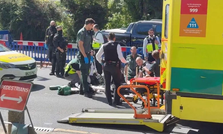 London mayor laments “shocking antisemitic attacks” as 2 hurt in stabbing London mayor laments “shocking antisemitic attacks” as 2 hurt in stabbing