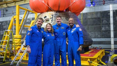 Artemis II’s moon-traveling astronauts return home to cheers after a record-breaking trip Artemis II’s moon-traveling astronauts return home to cheers after a record-breaking trip