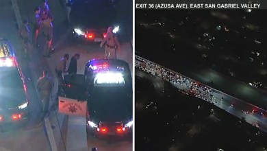 High-speed SUV chase across LA ends in arrest on 10 Freeway High-speed SUV chase across LA ends in arrest on 10 Freeway