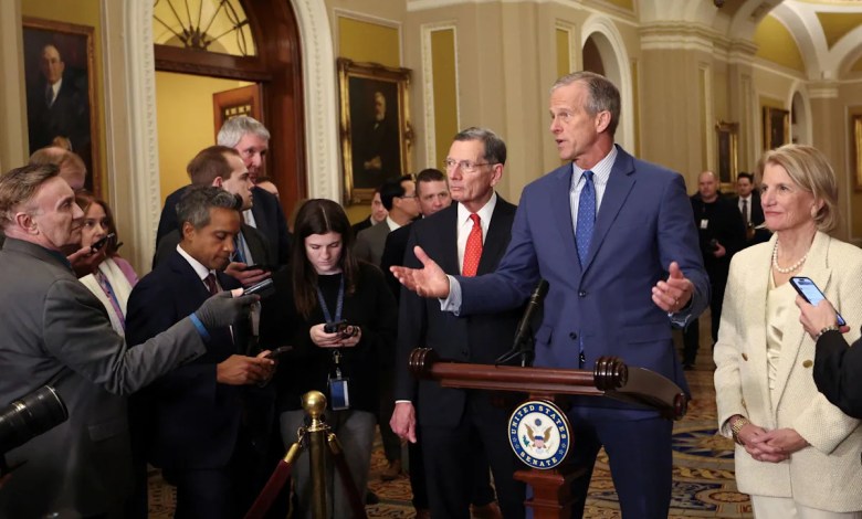 Senate moves toward Thursday shutdown vote Senate moves toward Thursday shutdown vote