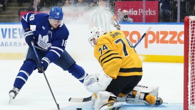 William Nylander’s 4-points lift Maple Leafs over Penguins 6-3, snapping 3-game skid William Nylander’s 4-points lift Maple Leafs over Penguins 6-3, snapping 3-game skid