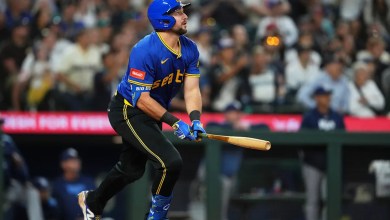 Raleigh hits MLB-leading 43rd homer in 8th to rally Mariners to a 3-2 win over Rays Raleigh hits MLB-leading 43rd homer in 8th to rally Mariners to a 3-2 win over Rays