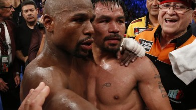 Floyd Mayweather downgrades Manny Pacquiao rematch to exhibition, still hunting for suitable location Floyd Mayweather downgrades Manny Pacquiao rematch to exhibition, still hunting for suitable location
