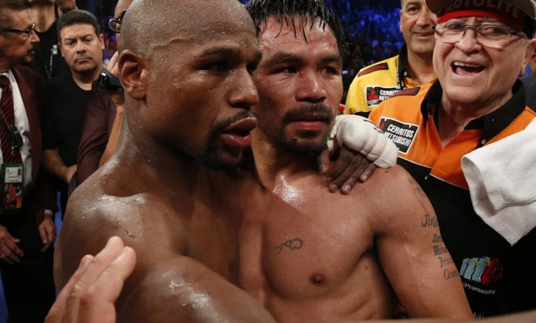 Floyd Mayweather downgrades Manny Pacquiao rematch to exhibition, still hunting for suitable location Floyd Mayweather downgrades Manny Pacquiao rematch to exhibition, still hunting for suitable location