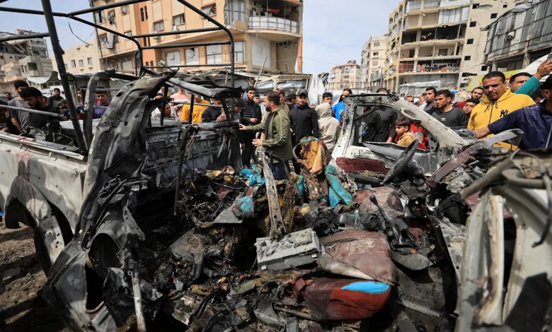 Israeli attacks kill 11, including two children, in day of strikes on Gaza Israeli attacks kill 11, including two children, in day of strikes on Gaza