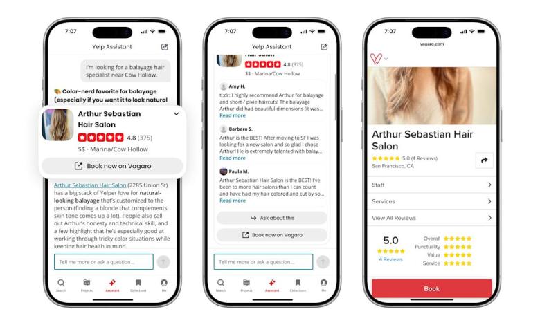 Yelp’s AI chatbot can now make your dinner reservation Yelp’s AI chatbot can now make your dinner reservation