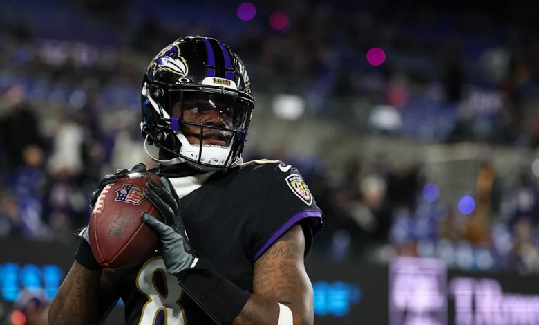 Lamar Jackson participates in Wednesday’s practice Lamar Jackson participates in Wednesday’s practice