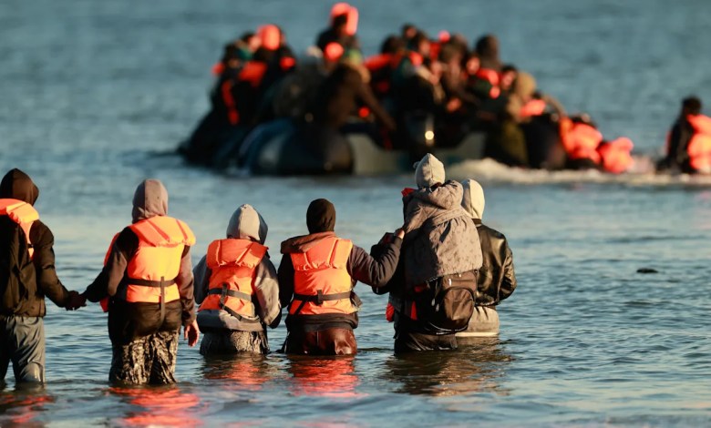 Britain and France will sign a 3-year deal to curb small-boat Channel crossings Britain and France will sign a 3-year deal to curb small-boat Channel crossings