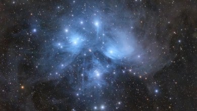 Astrophotographer captures Pleiades ‘Seven Sisters’ glowing through ghostly blue veil Astrophotographer captures Pleiades ‘Seven Sisters’ glowing through ghostly blue veil