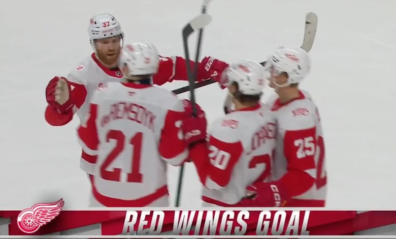 Detroit Red Wings shuffle lines, deal themselves 5-3 win over Senators Detroit Red Wings shuffle lines, deal themselves 5-3 win over Senators