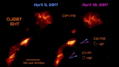 Astronomers watch 2 supermassive black holes caught in a twisted dance with never-before-seen jet behavior Astronomers watch 2 supermassive black holes caught in a twisted dance with never-before-seen jet behavior