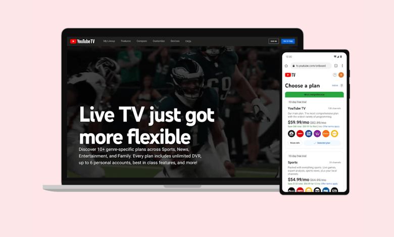 YouTube TV launches curated subscription packages this week YouTube TV launches curated subscription packages this week