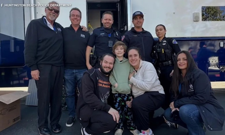 6-year-old boy found safe after going missing in Huntington Beach, police say 6-year-old boy found safe after going missing in Huntington Beach, police say