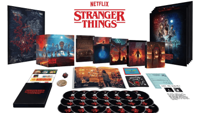 The complete Stranger Things DVD set includes 25 discs and costs around 0 The complete Stranger Things DVD set includes 25 discs and costs around 0