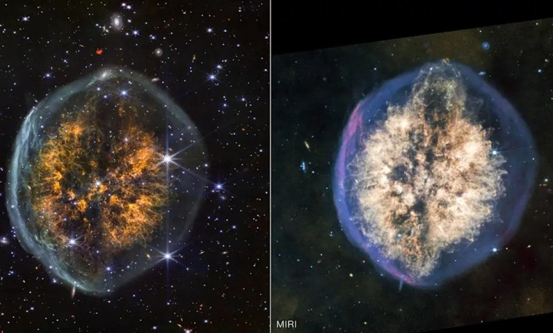 New Webb Telescope photos show off the Exposed Cranium Nebula New Webb Telescope photos show off the Exposed Cranium Nebula