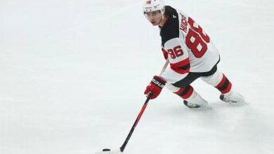 Olympic hero Jack Hughes gets standing ovation at Pens-Devils game in Pittsburgh Olympic hero Jack Hughes gets standing ovation at Pens-Devils game in Pittsburgh
